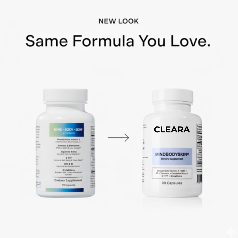 MINDBODYSKIN Hormonal Acne Supplement